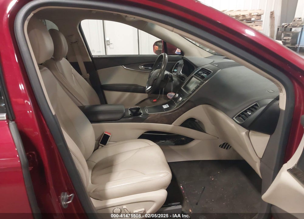 2016 LINCOLN MKX RESERVE VIN: 2LMPJ8LR1GBL43560