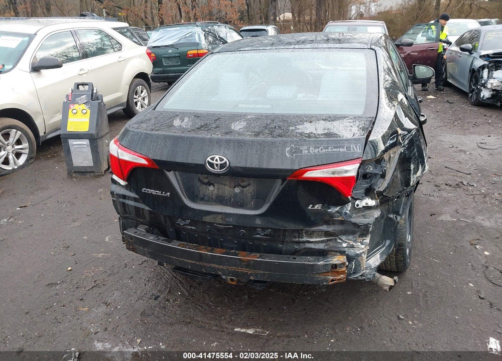 2016 TOYOTA COROLLA VIN: 2T1BURHE3GC731068