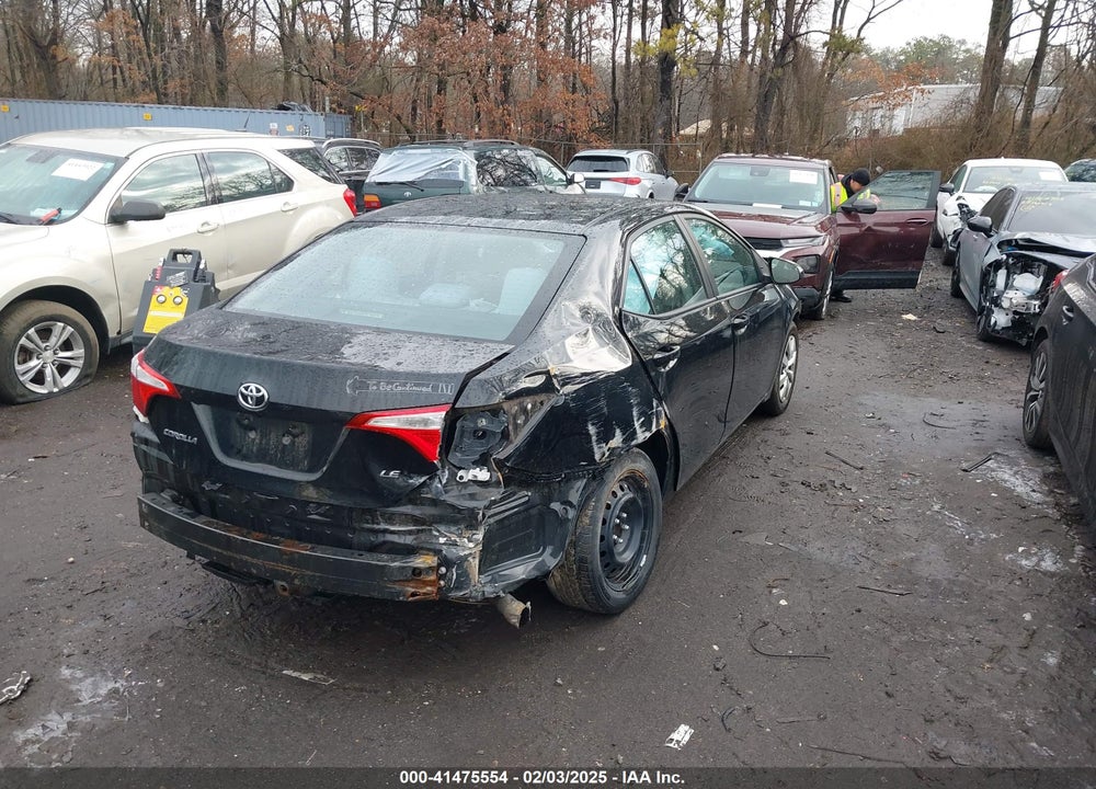 2016 TOYOTA COROLLA VIN: 2T1BURHE3GC731068