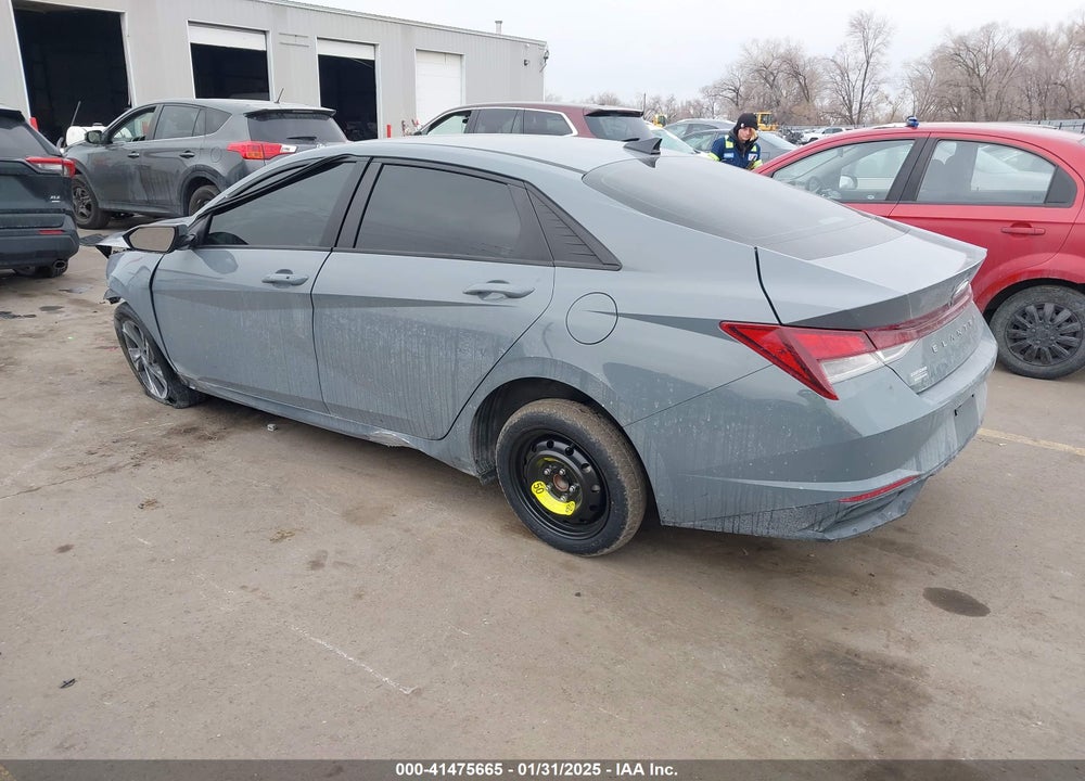 2021 HYUNDAI ELANTRA VIN: KMHLM4AG5MU116681