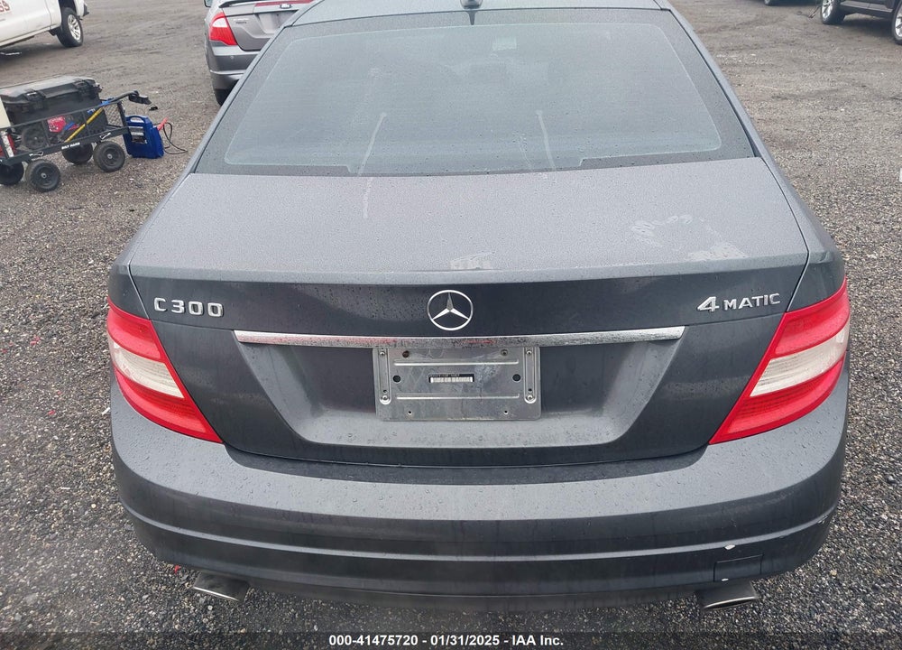 2008 MERCEDES-BENZ C 300 VIN: WDDGF81X38F156829