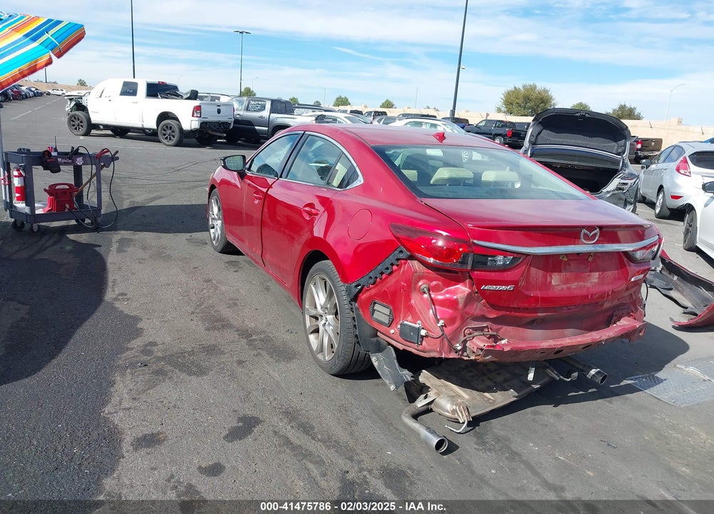 2014 MAZDA MAZDA6 VIN: JM1GJ1W69E1130180