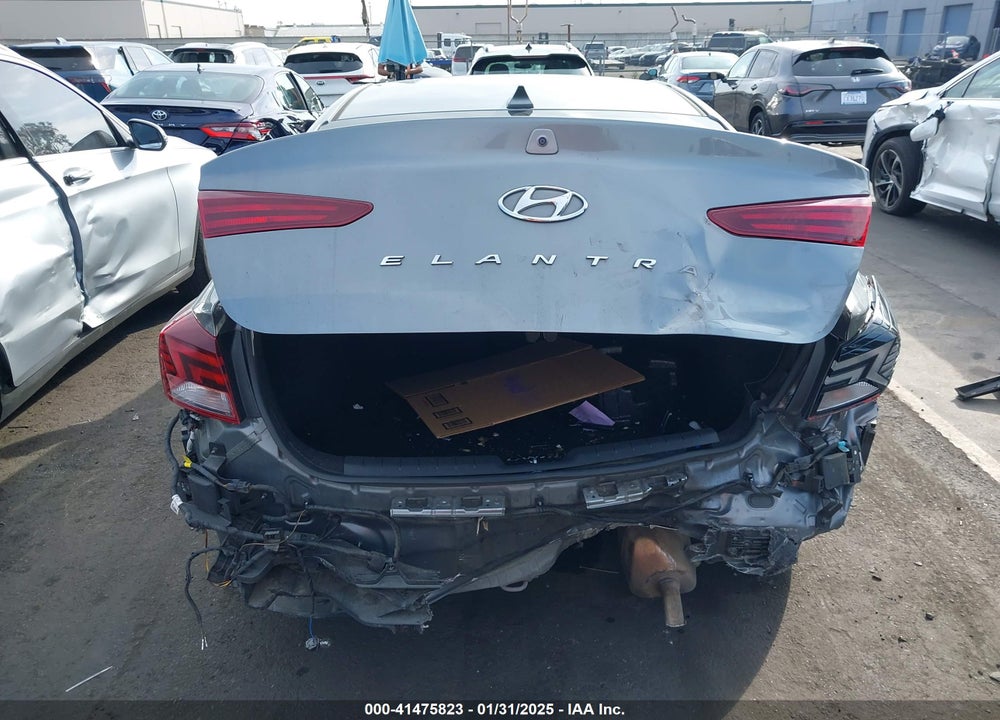 2019 HYUNDAI ELANTRA VIN: KMHD84LF6KU761611