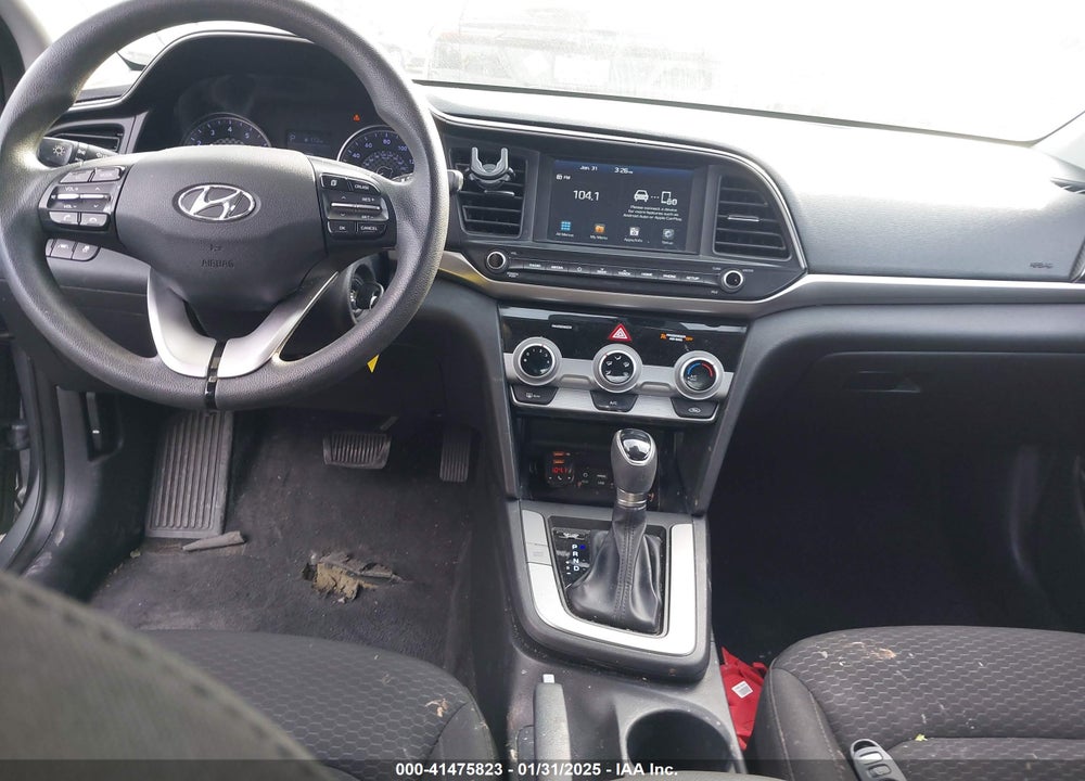 2019 HYUNDAI ELANTRA VIN: KMHD84LF6KU761611