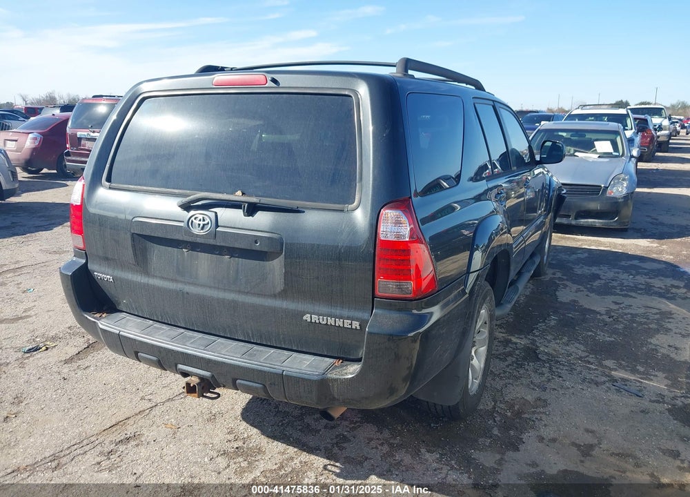 2006 TOYOTA 4RUNNER SR5 SPORT V6 VIN: JTEBU14R860081412