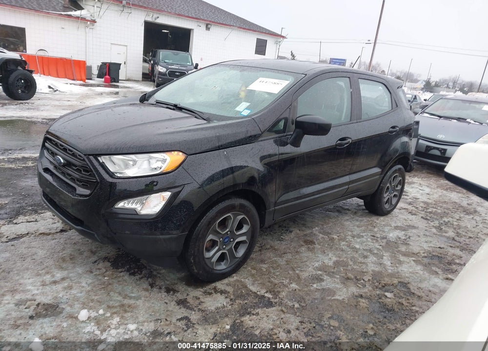 2018 FORD ECOSPORT S VIN: MAJ6P1SL2JC189131