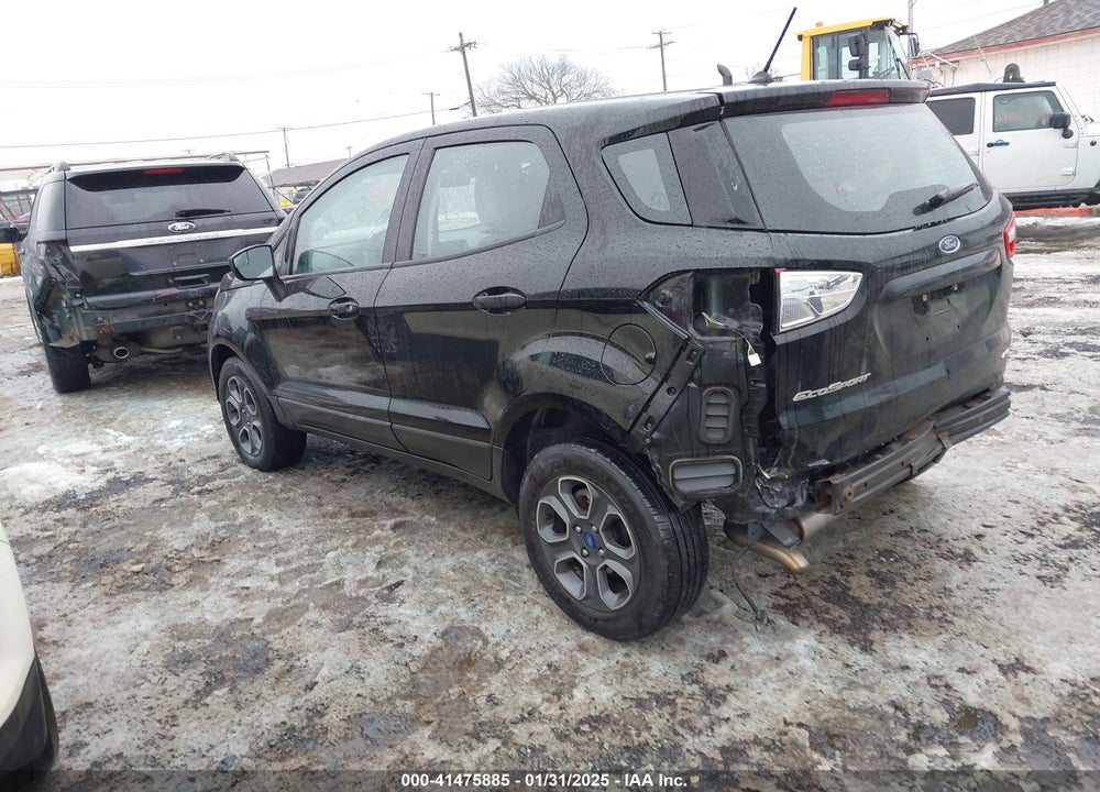 2018 FORD ECOSPORT S VIN: MAJ6P1SL2JC189131