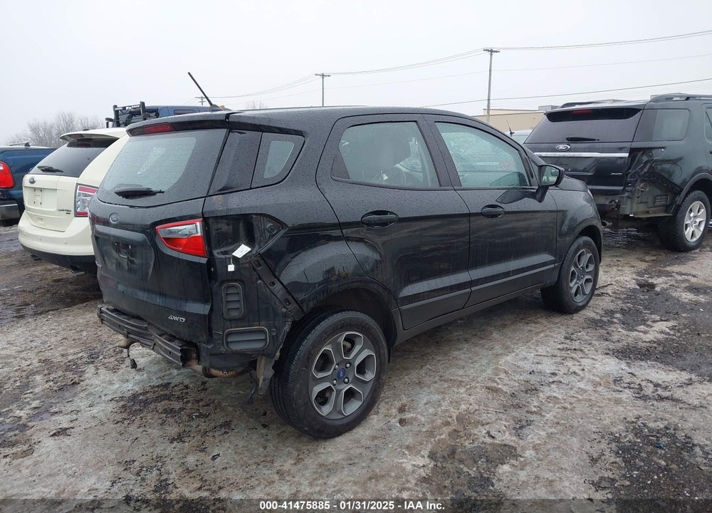 2018 FORD ECOSPORT S VIN: MAJ6P1SL2JC189131