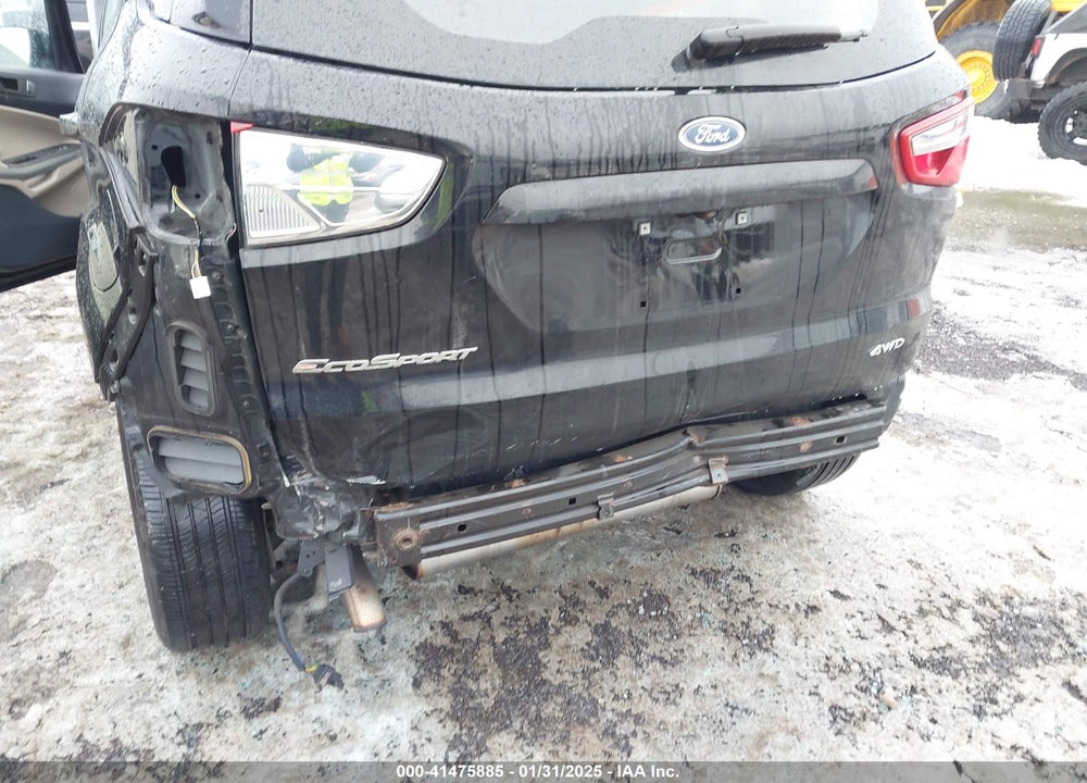 2018 FORD ECOSPORT S VIN: MAJ6P1SL2JC189131