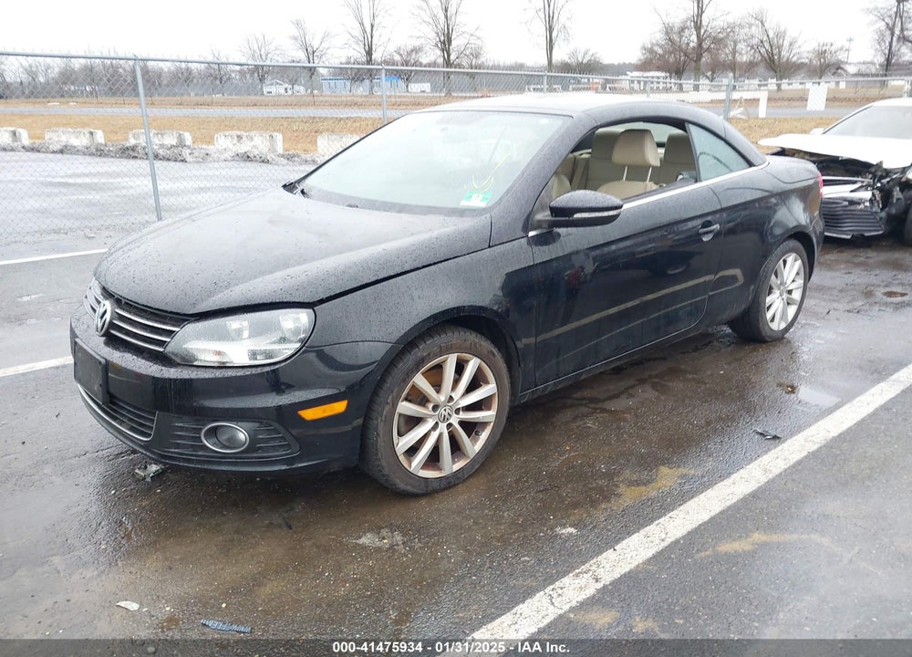 2012 VOLKSWAGEN EOS VIN: WVWBW7AH6CV011421