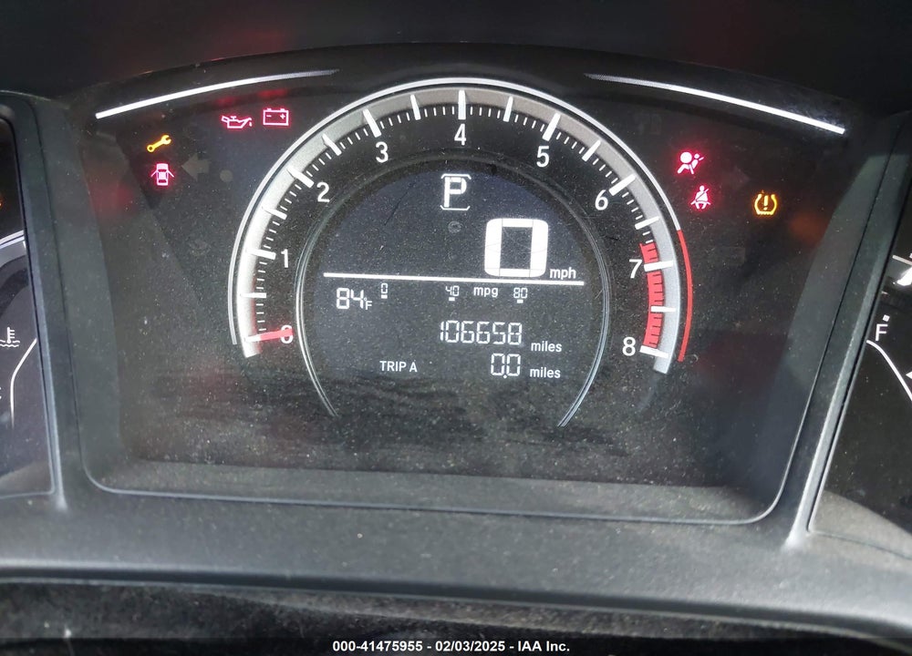 2016 HONDA CIVIC VIN: 2HGFC2F55GH538913