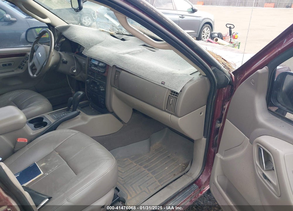 2002 JEEP GRAND CHEROKEE LIMITED VIN: 1J8GW58N02C324540