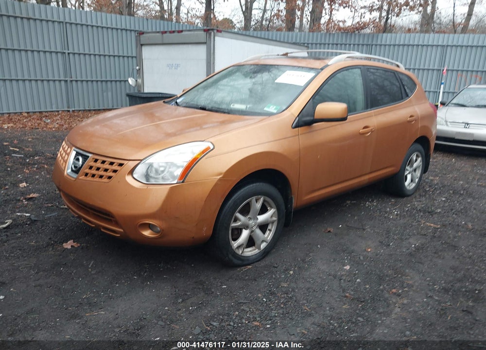 2008 NISSAN ROGUE SL VIN: JN8AS58V88W126597