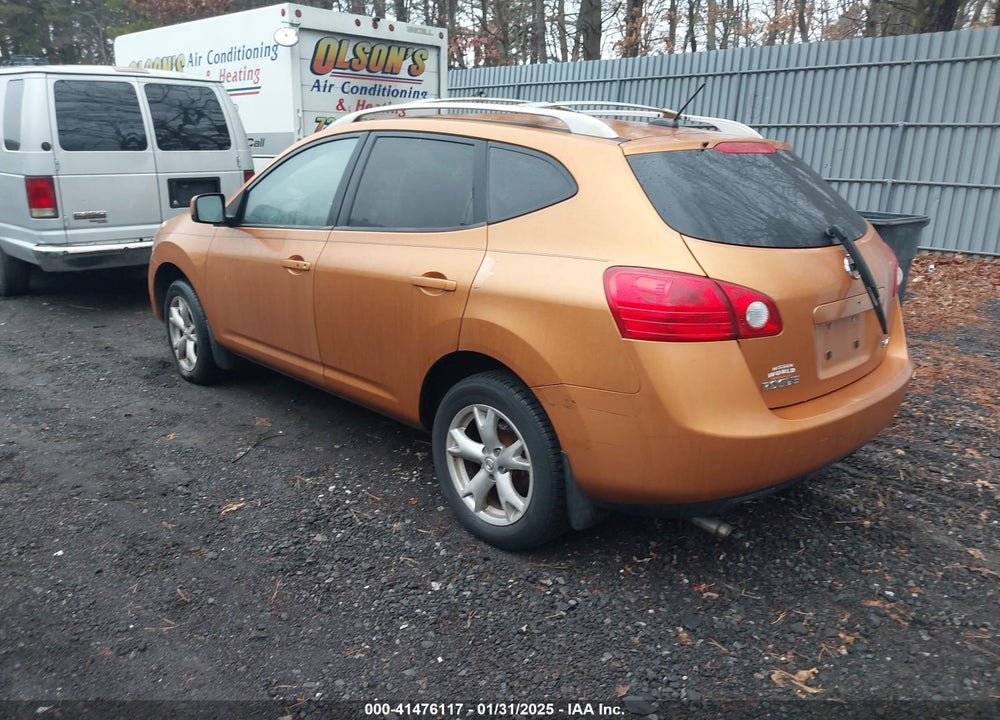 2008 NISSAN ROGUE SL VIN: JN8AS58V88W126597