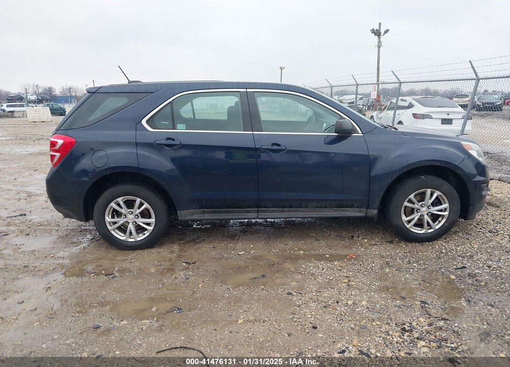 2017 CHEVROLET EQUINOX VIN: 2GNFLEEK6H6308552