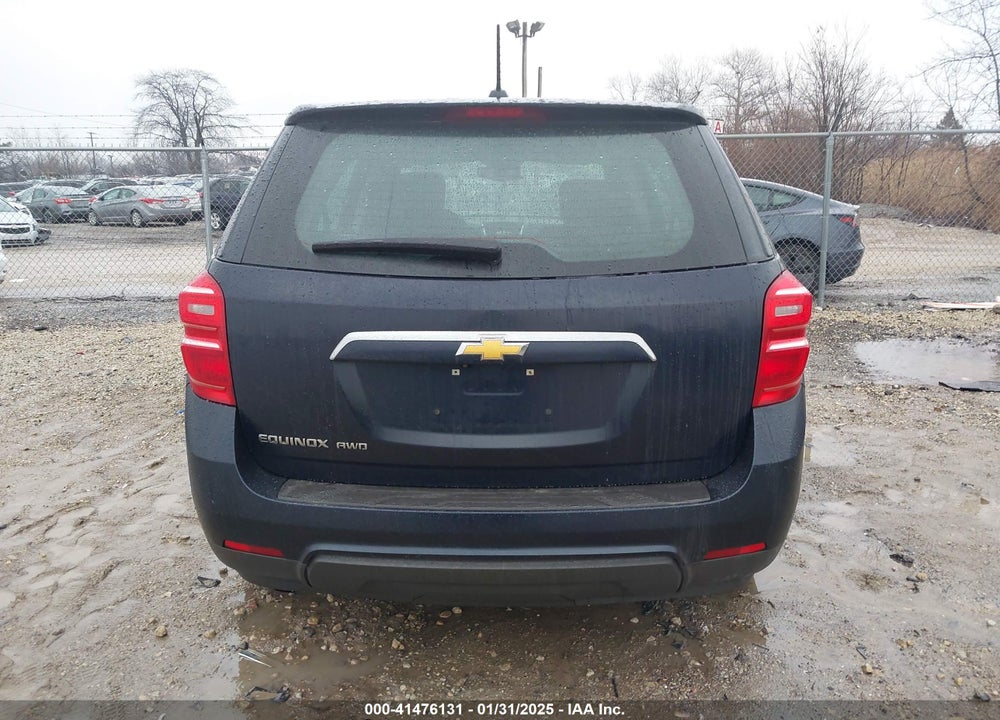 2017 CHEVROLET EQUINOX VIN: 2GNFLEEK6H6308552