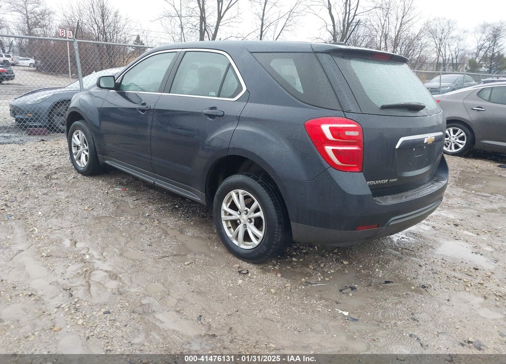 2017 CHEVROLET EQUINOX VIN: 2GNFLEEK6H6308552