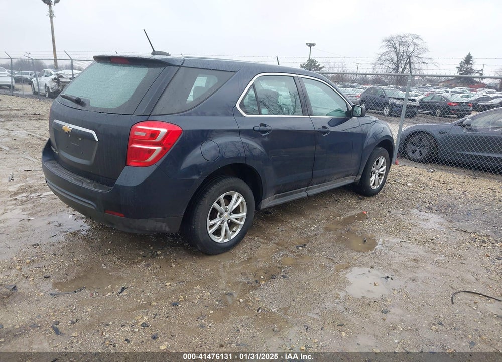 2017 CHEVROLET EQUINOX VIN: 2GNFLEEK6H6308552