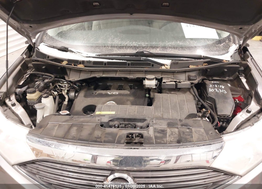 2012 NISSAN QUEST S VIN: JN8AE2KP7C9043573
