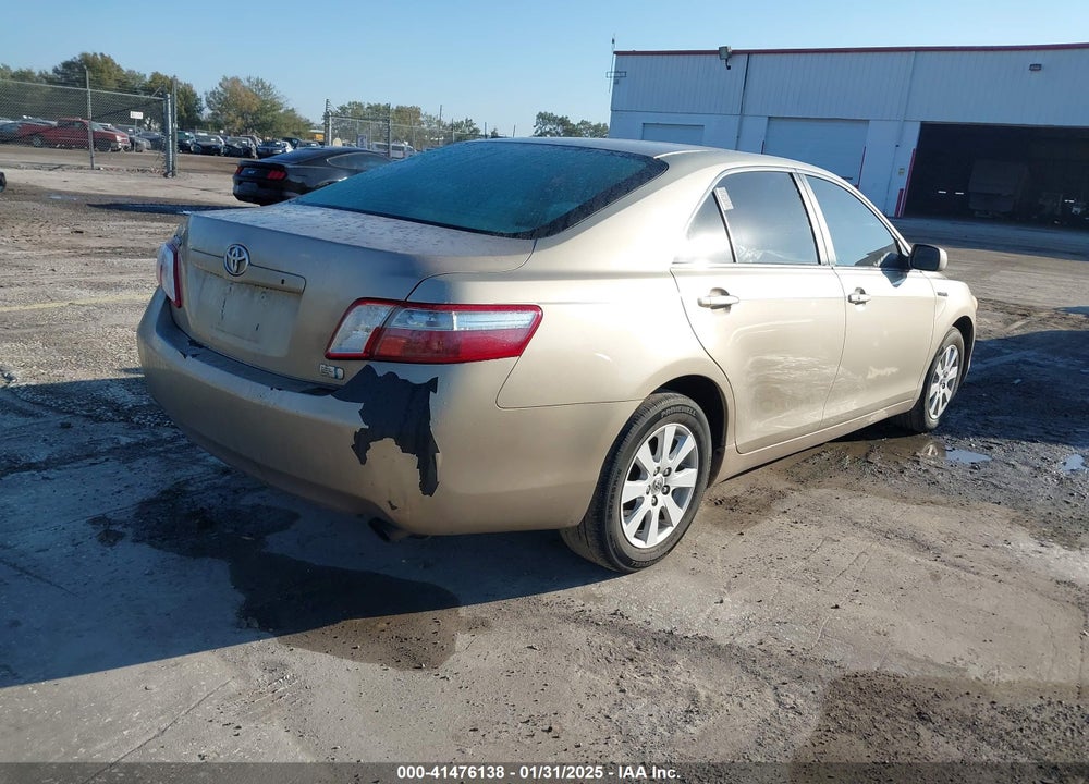 2009 TOYOTA CAMRY HYBRID VIN: 4T1BB46K69U090985