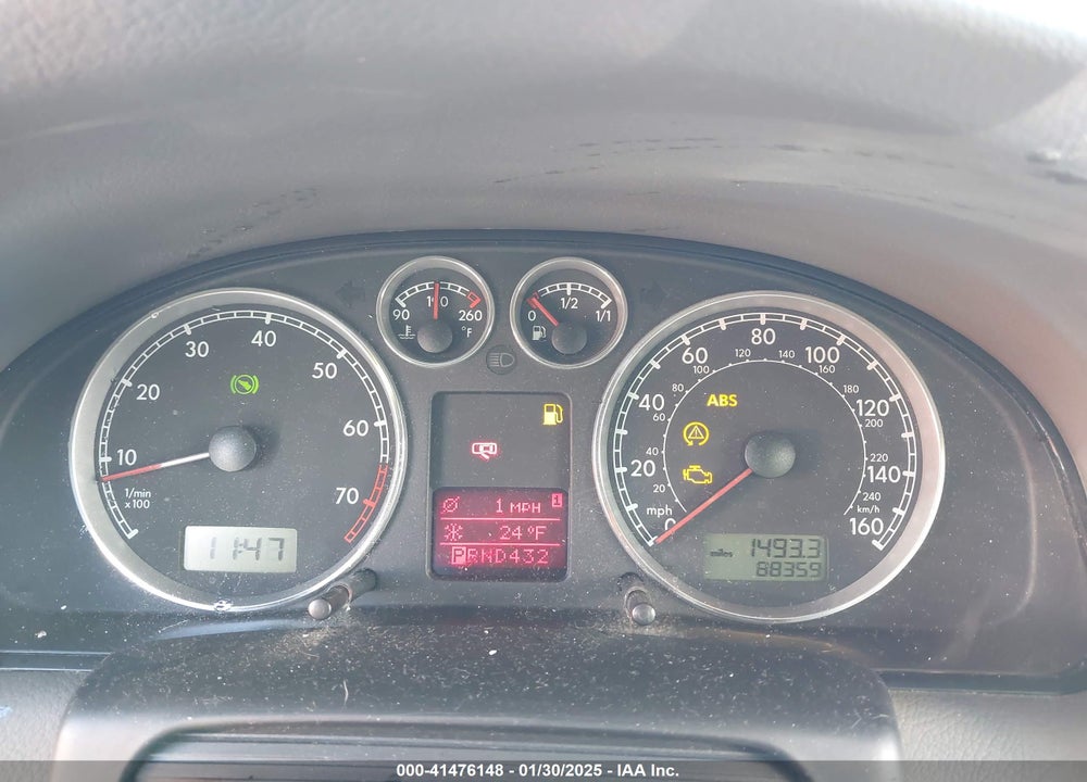 2004 VOLKSWAGEN PASSAT GLX VIN: WVWRH63B74P254107