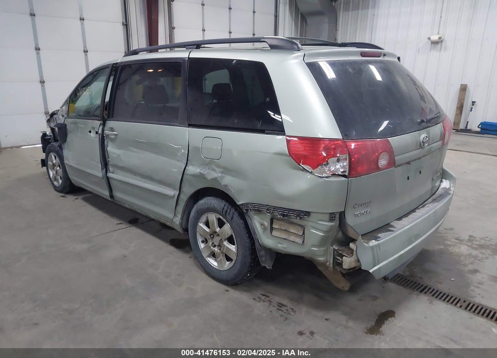 2008 TOYOTA SIENNA LE VIN: 5TDZK23C48S107984