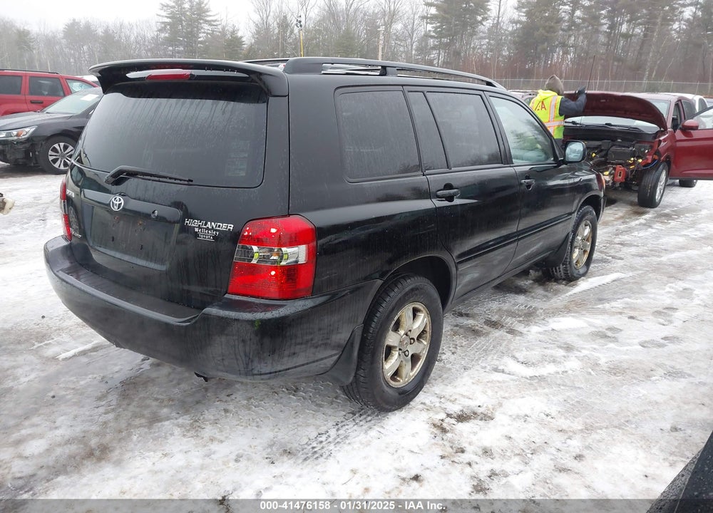 2007 TOYOTA HIGHLANDER V6 VIN: JTEEP21A670204313