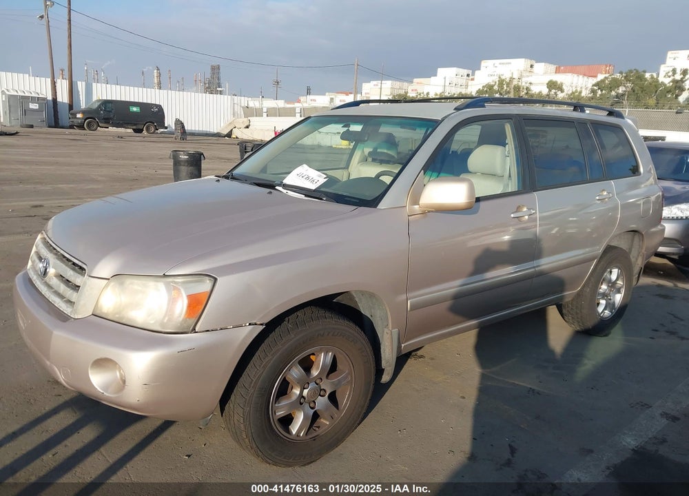 2006 TOYOTA HIGHLANDER V6 VIN: JTEDP21A260124131
