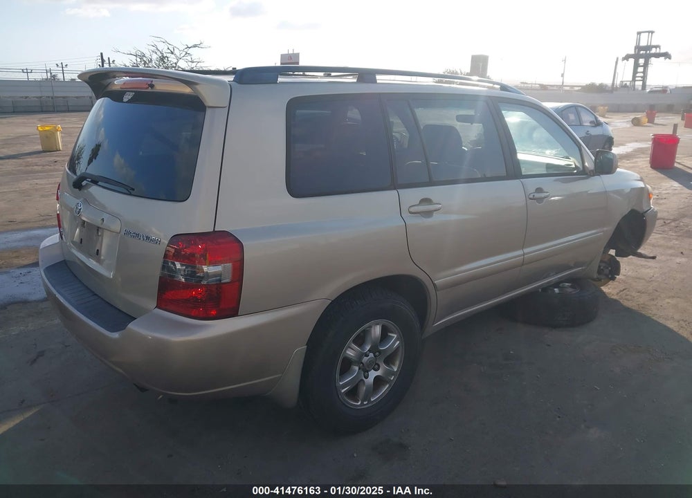 2006 TOYOTA HIGHLANDER V6 VIN: JTEDP21A260124131