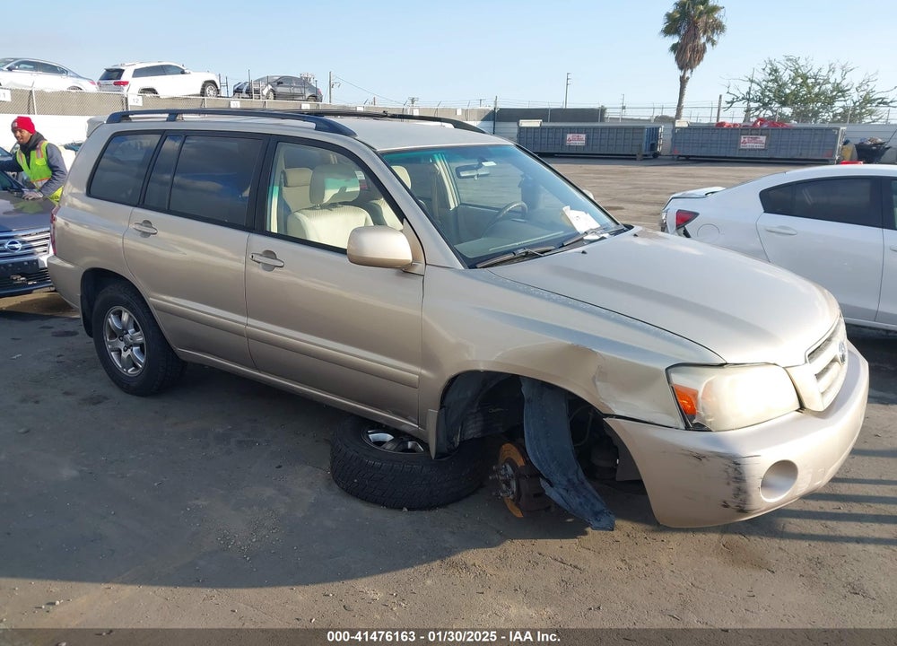 2006 TOYOTA HIGHLANDER V6 VIN: JTEDP21A260124131