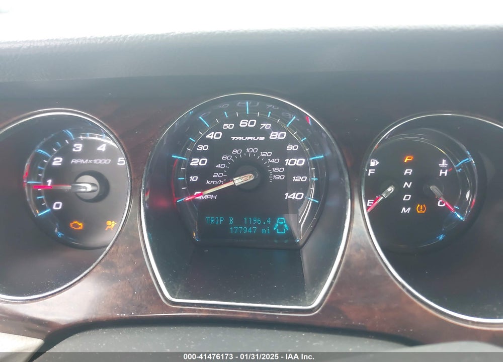2011 FORD TAURUS LIMITED VIN: 1FAHP2FW9BG113029