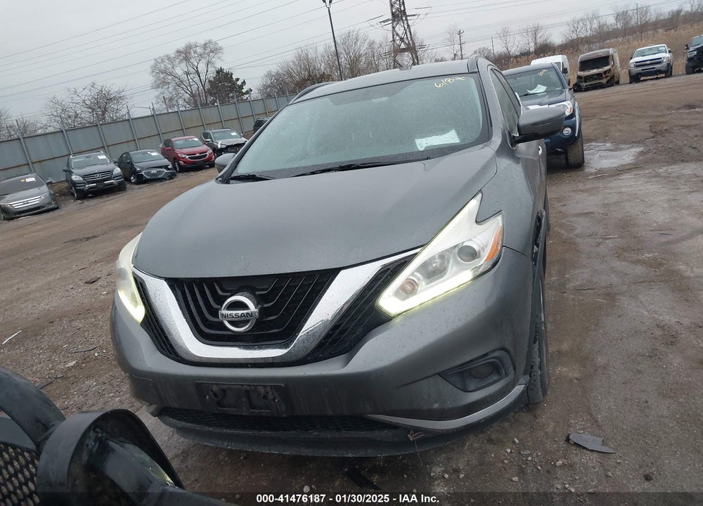 2016 NISSAN MURANO PLATINUM/S/SL/SV VIN: 5N1AZ2MH2GN134989
