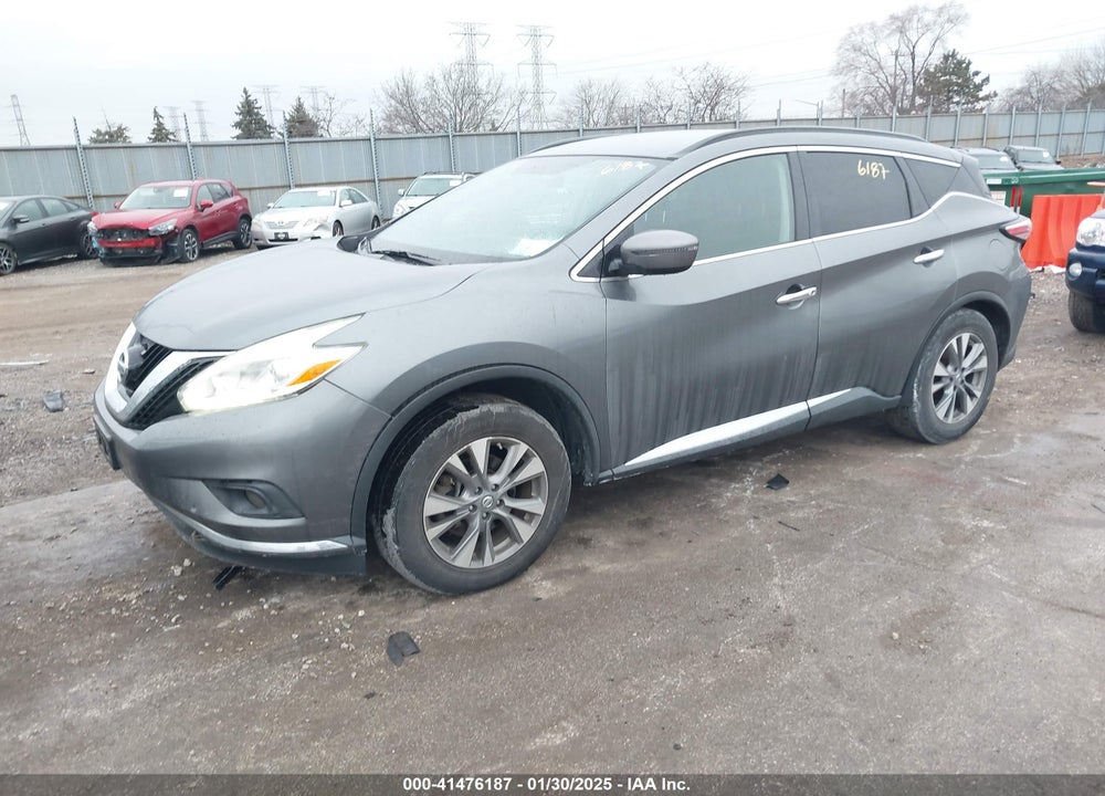2016 NISSAN MURANO PLATINUM/S/SL/SV VIN: 5N1AZ2MH2GN134989