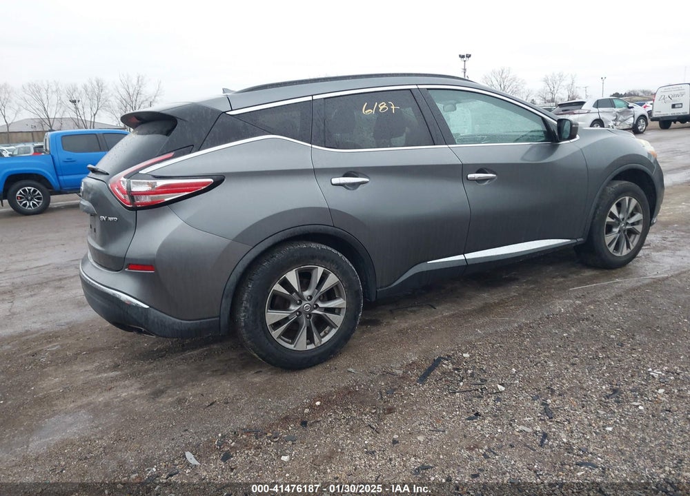 2016 NISSAN MURANO PLATINUM/S/SL/SV VIN: 5N1AZ2MH2GN134989