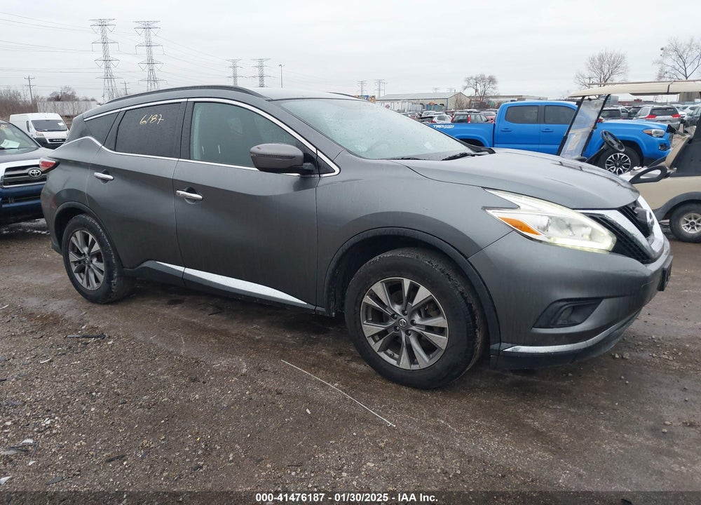 2016 NISSAN MURANO PLATINUM/S/SL/SV VIN: 5N1AZ2MH2GN134989