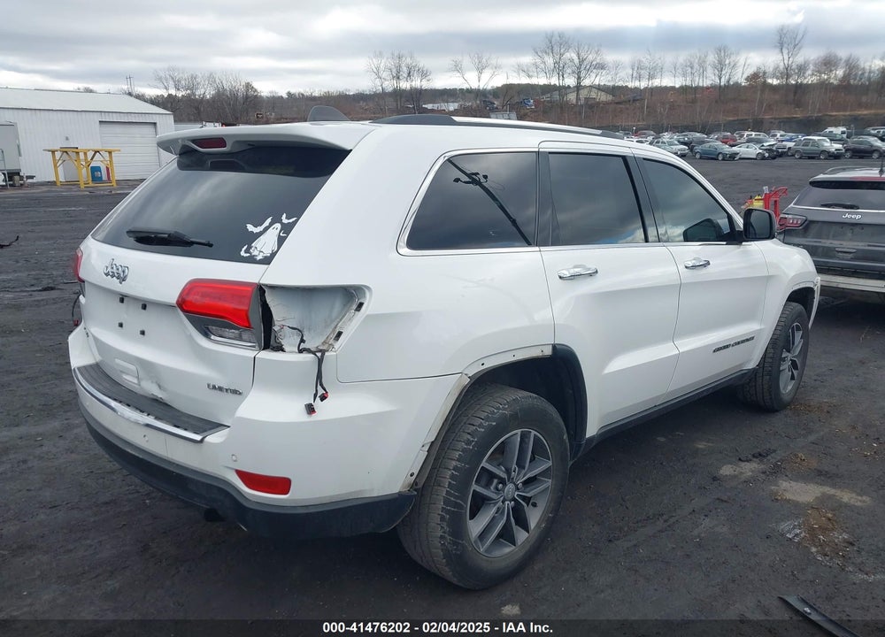 2017 JEEP GRAND CHEROKEE LIMITED 4X4 VIN: 1C4RJFBG8HC604178