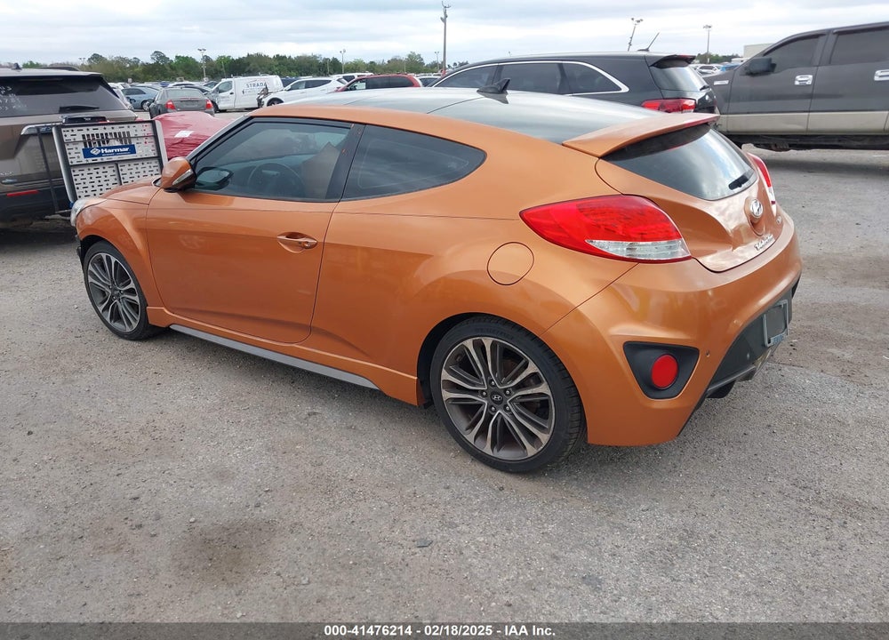 2016 HYUNDAI VELOSTER TURBO VIN: KMHTC6AE2GU259766