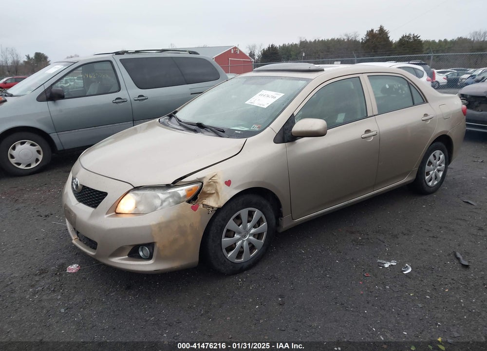 2009 TOYOTA COROLLA VIN: 2T1BU40E79C124205