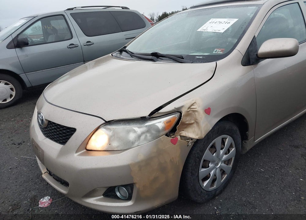 2009 TOYOTA COROLLA VIN: 2T1BU40E79C124205