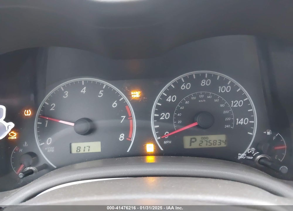 2009 TOYOTA COROLLA VIN: 2T1BU40E79C124205