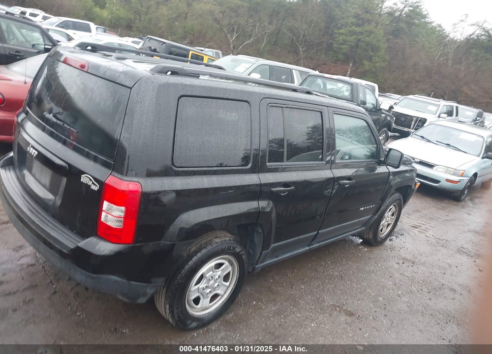 2017 JEEP PATRIOT VIN: 1C4NJPBA7HD122716