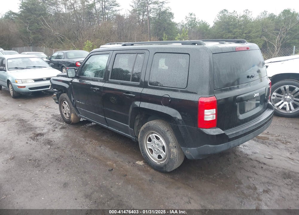 2017 JEEP PATRIOT VIN: 1C4NJPBA7HD122716