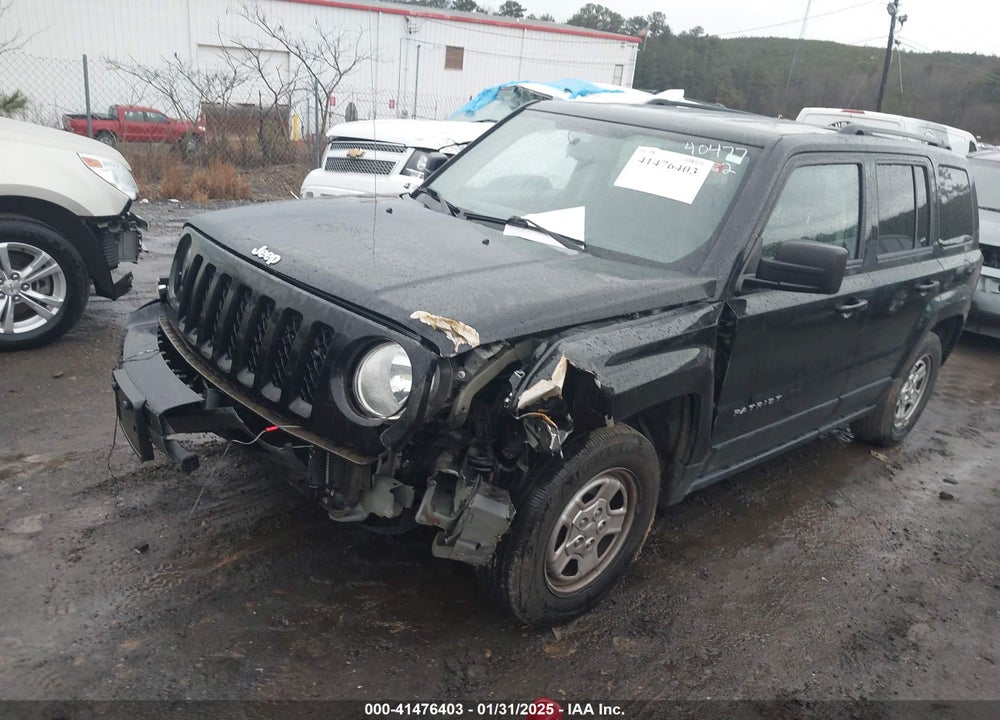 2017 JEEP PATRIOT VIN: 1C4NJPBA7HD122716
