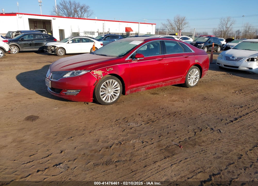 2016 LINCOLN MKZ VIN: 3LN6L2J98GR623415