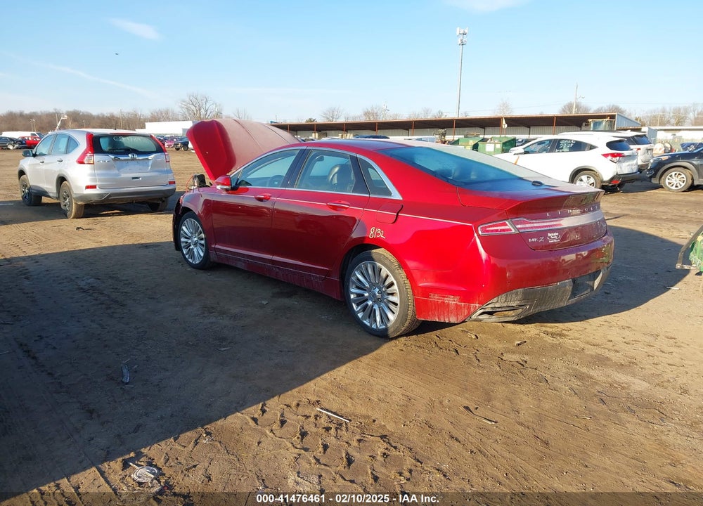 2016 LINCOLN MKZ VIN: 3LN6L2J98GR623415