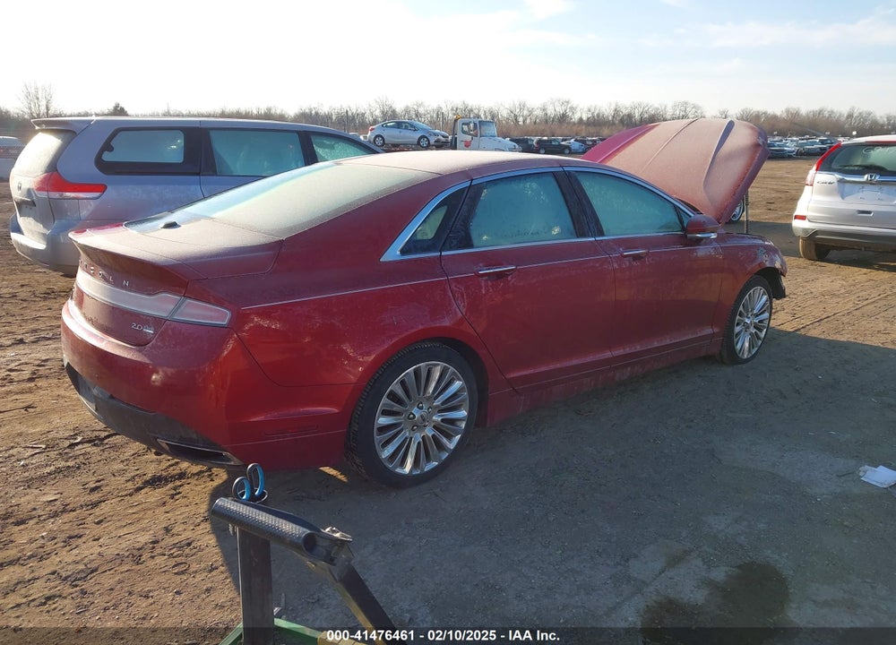 2016 LINCOLN MKZ VIN: 3LN6L2J98GR623415