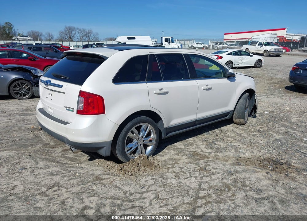 2012 FORD EDGE LIMITED VIN: 2FMDK3K93CBA09878