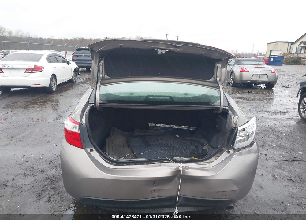 2015 TOYOTA COROLLA LE PLUS VIN: 2T1BURHE6FC463325
