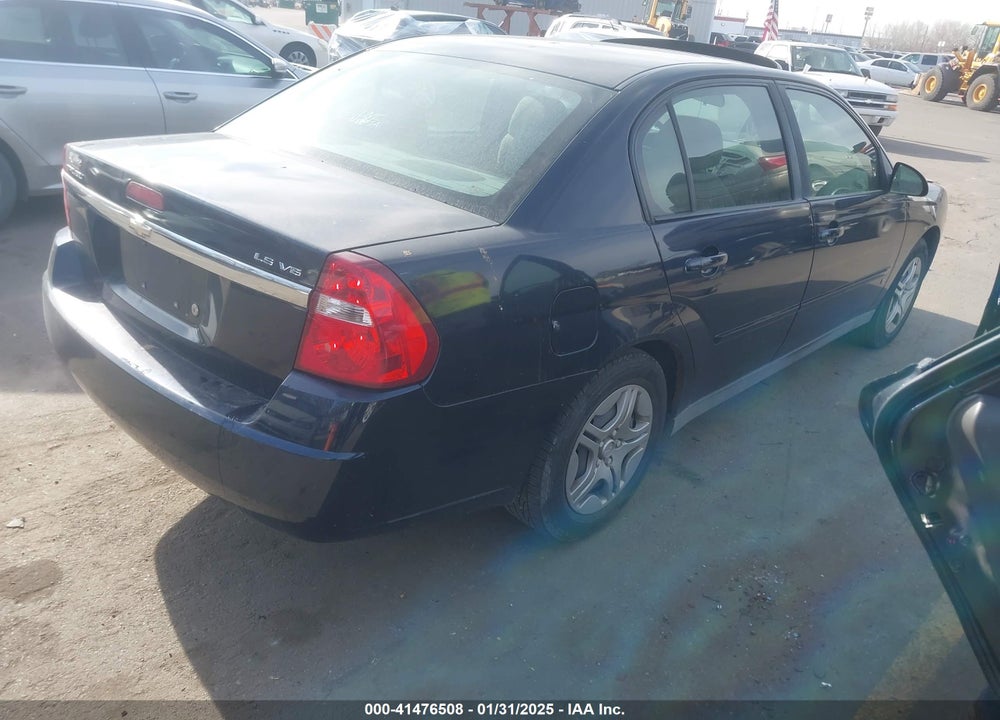 2006 CHEVROLET MALIBU LS VIN: 1G1ZS51896F276355