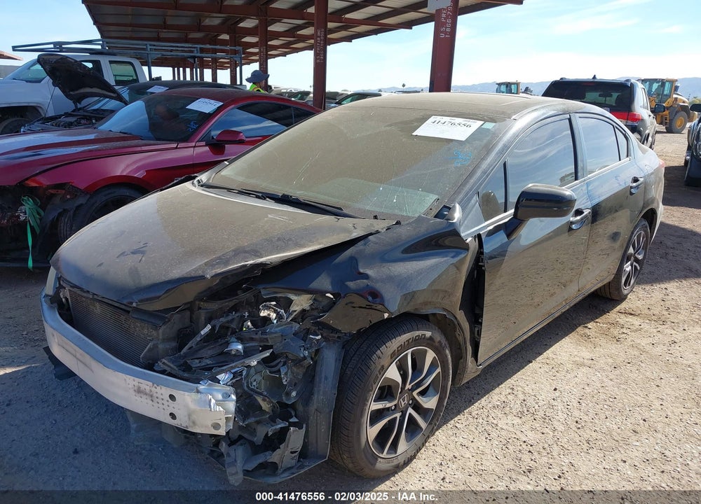 2014 HONDA CIVIC VIN: 19XFB2F86EE209707